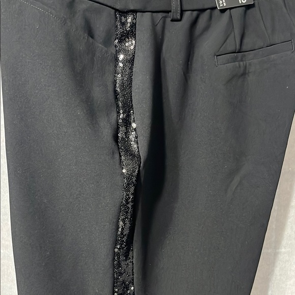 Sky High Trouser - Black & Ombre Sequin, Sz 16 - Picture 7 of 8